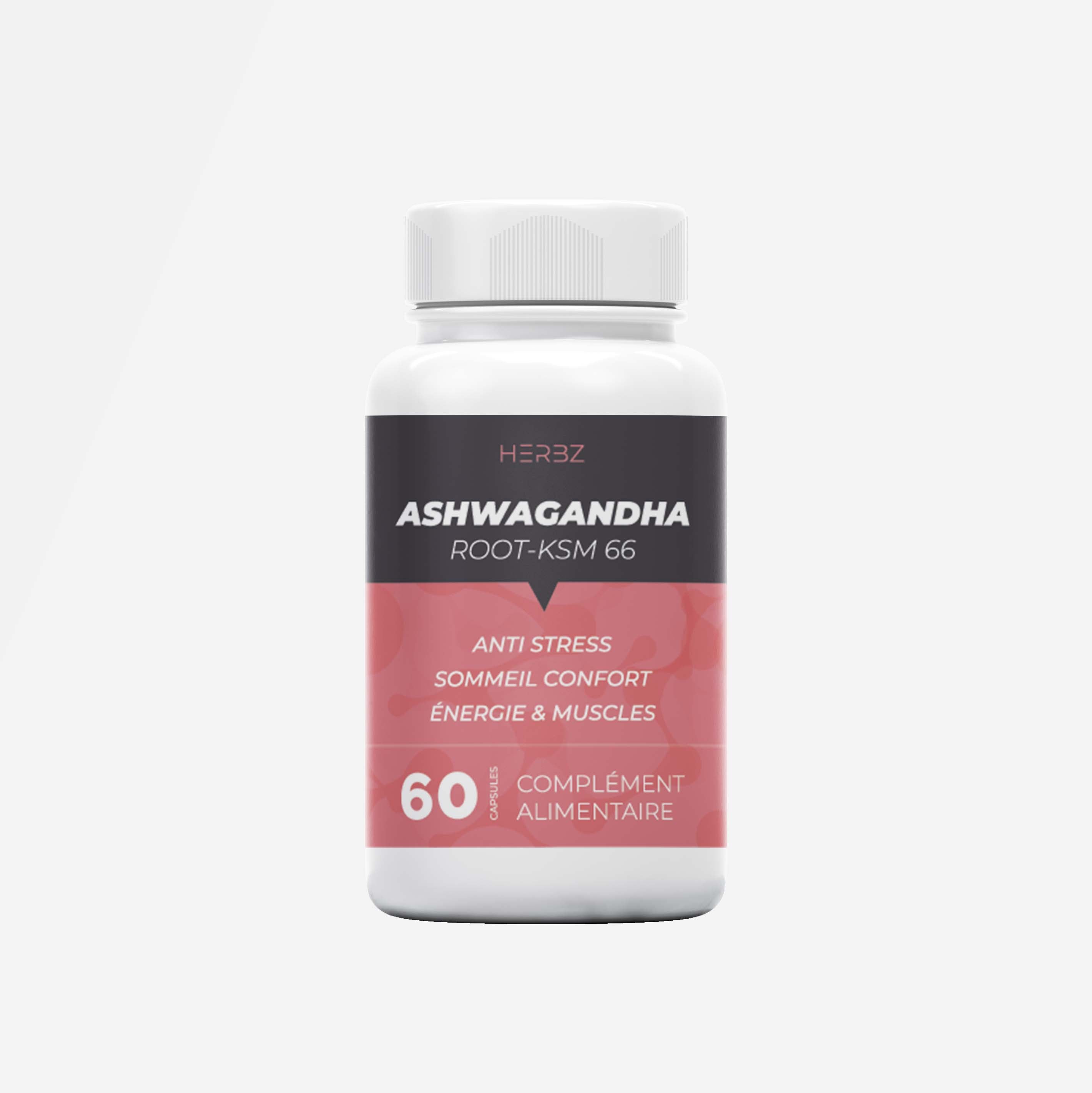 PACK DE 3 ASHWAGANDHA | Super Nutrition (180 Capsules)