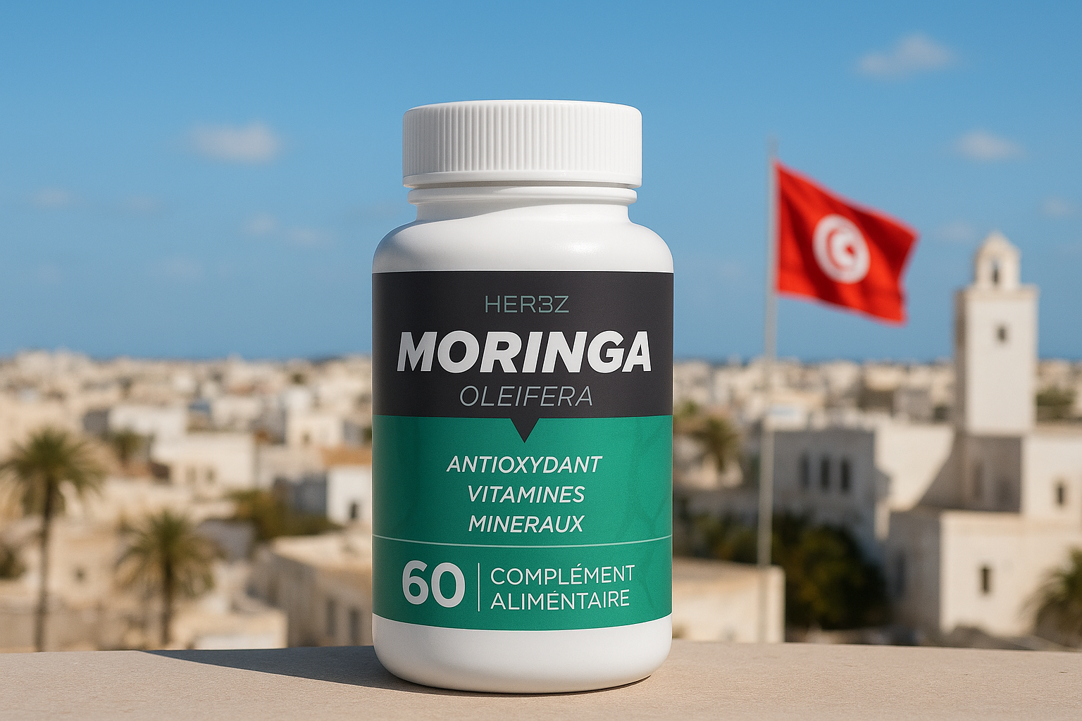 PACK DE 3 MORINGA | Super Nutrition (180 Capsules)