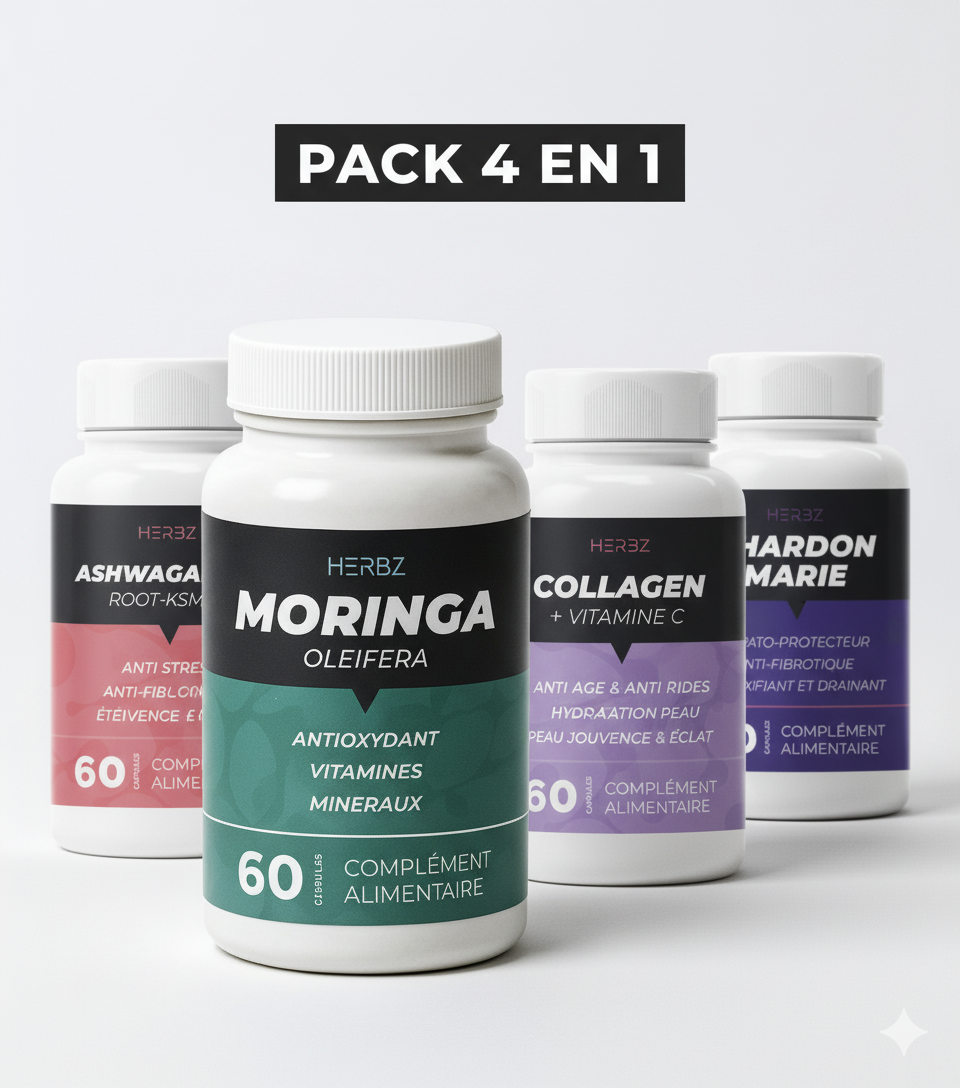 Pack Essentiel HERBZ 4-en-1 (Essential HERBZ 4-in-1 Pack)